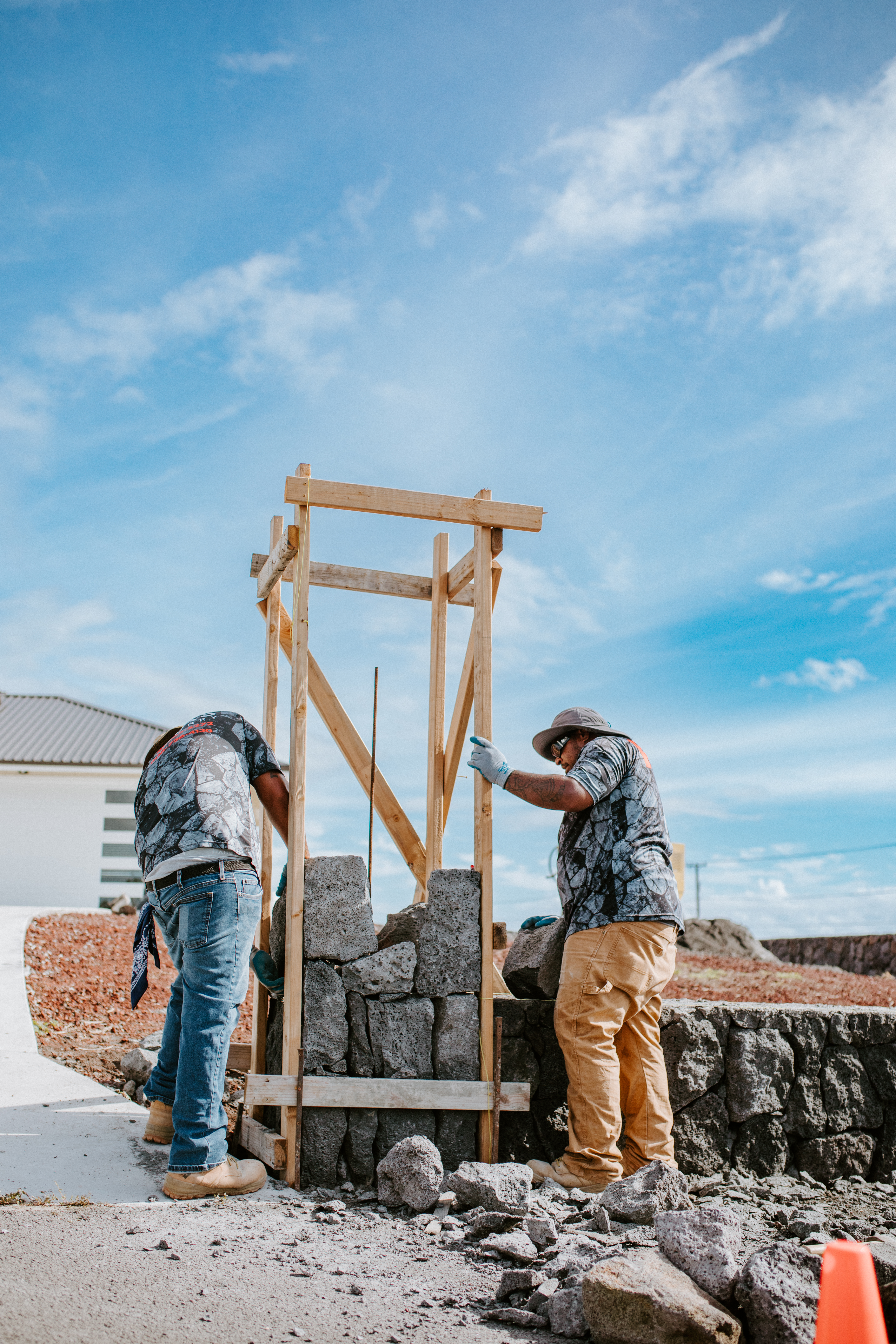 Pita’s Masonry team in Hilo, HI - people or person
