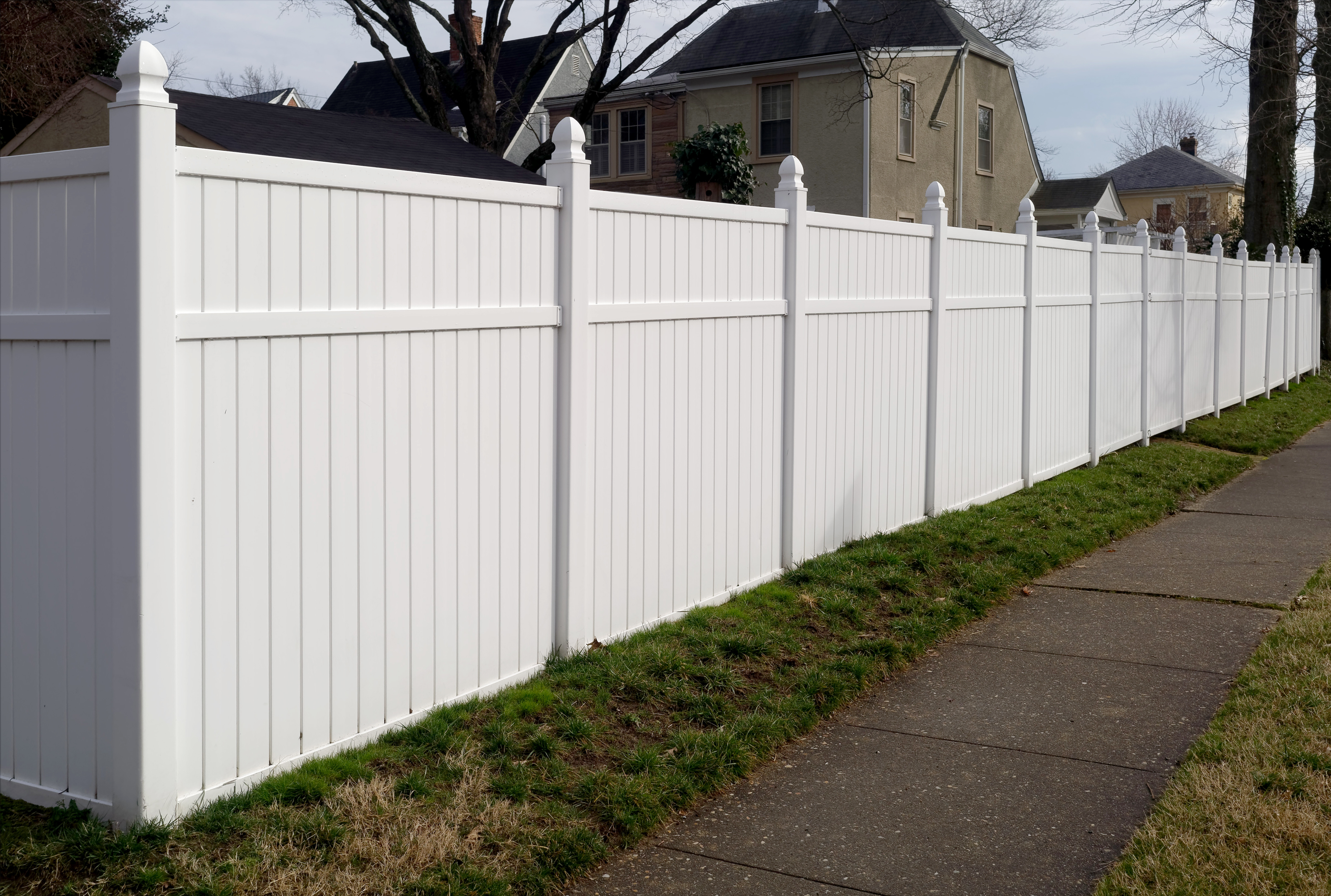 Composite Fencing Installation by Chilly's Fencing Services