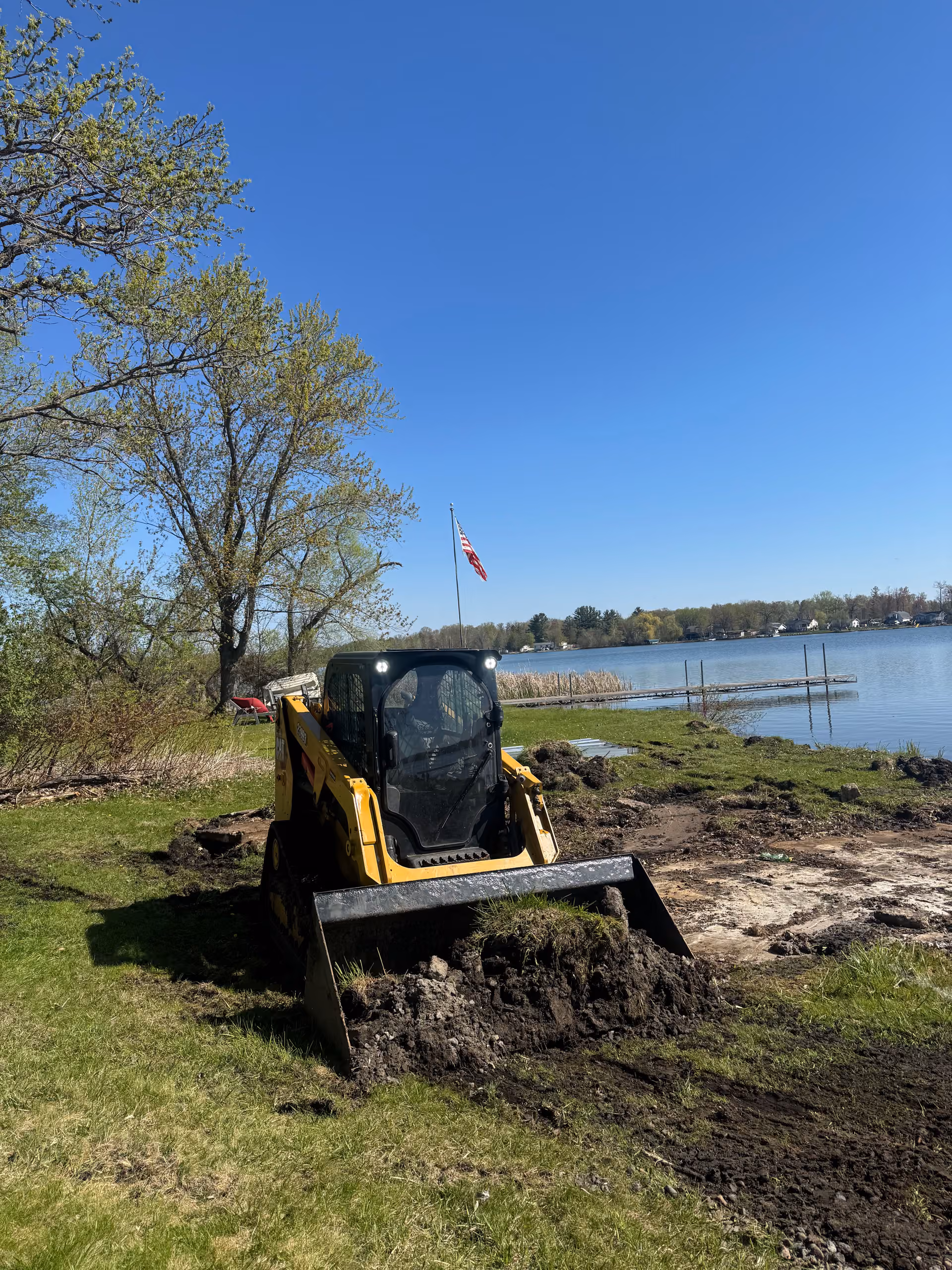 Stunning Shoreline Makeover at Long Lake