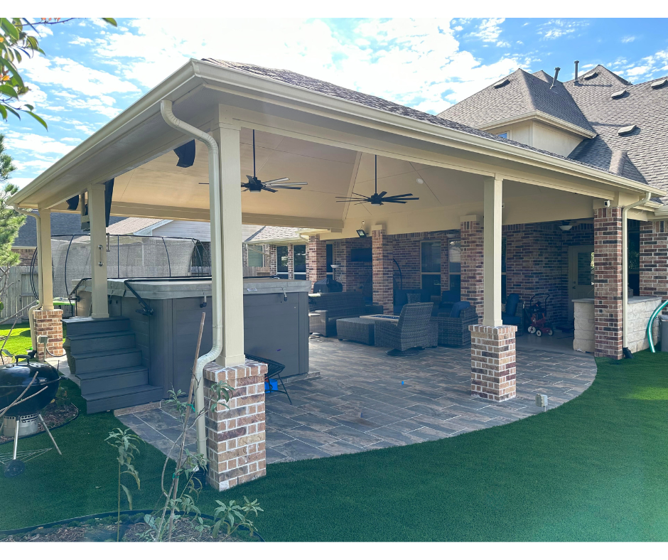 Outdoor addition project by Luxurious Construction LLC