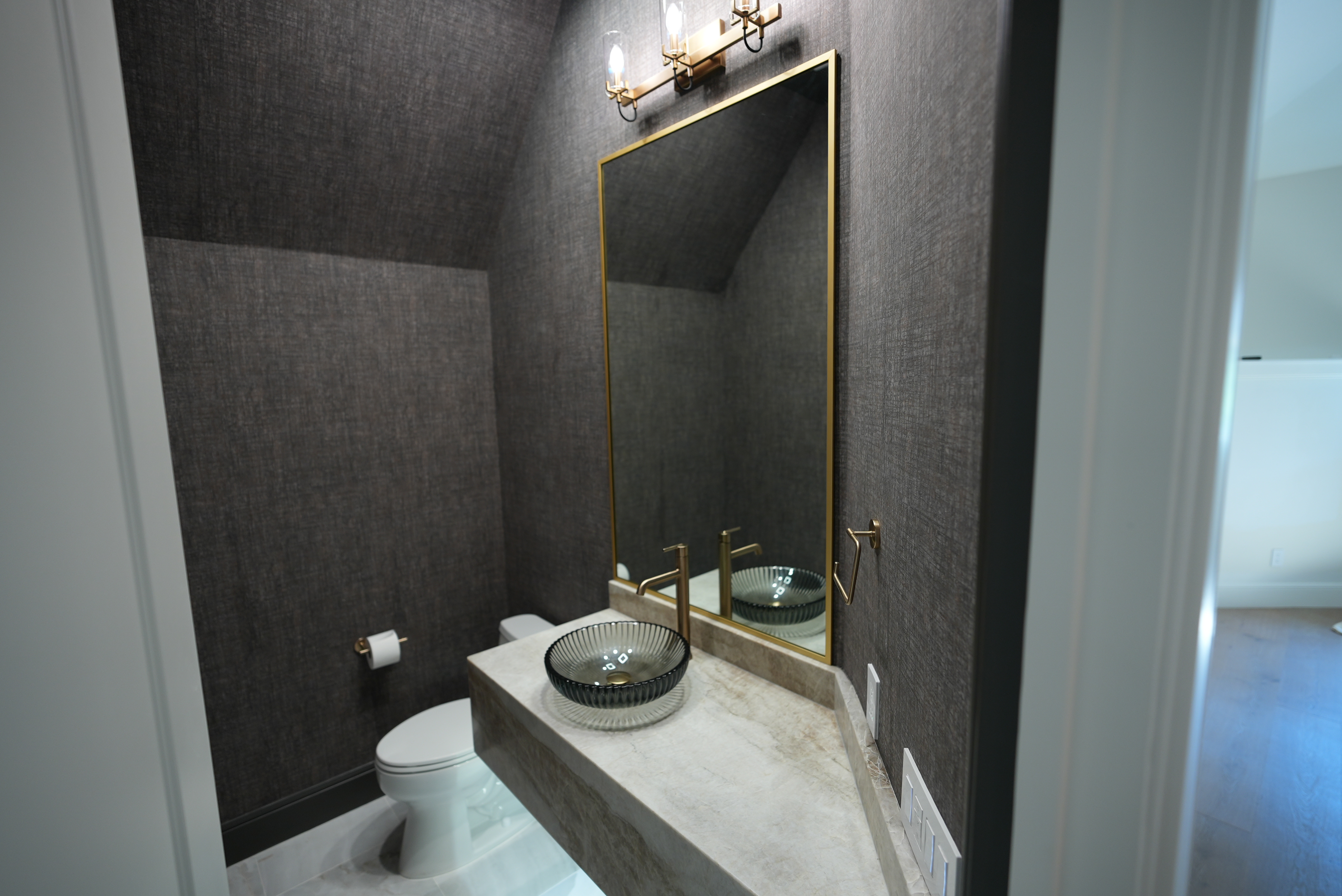 Bathroom renovation project by Luxurious Construction LLC